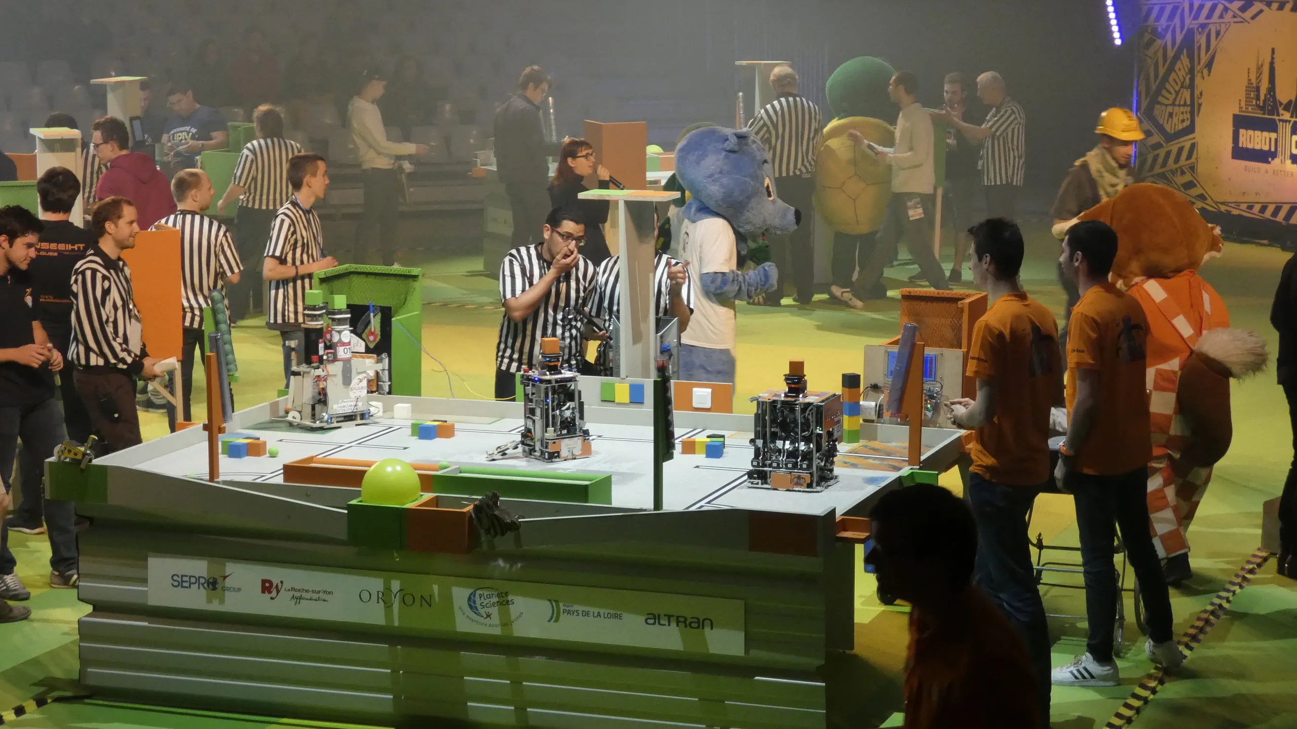 RobotESEO pendant la saison 2017-2018 (2)