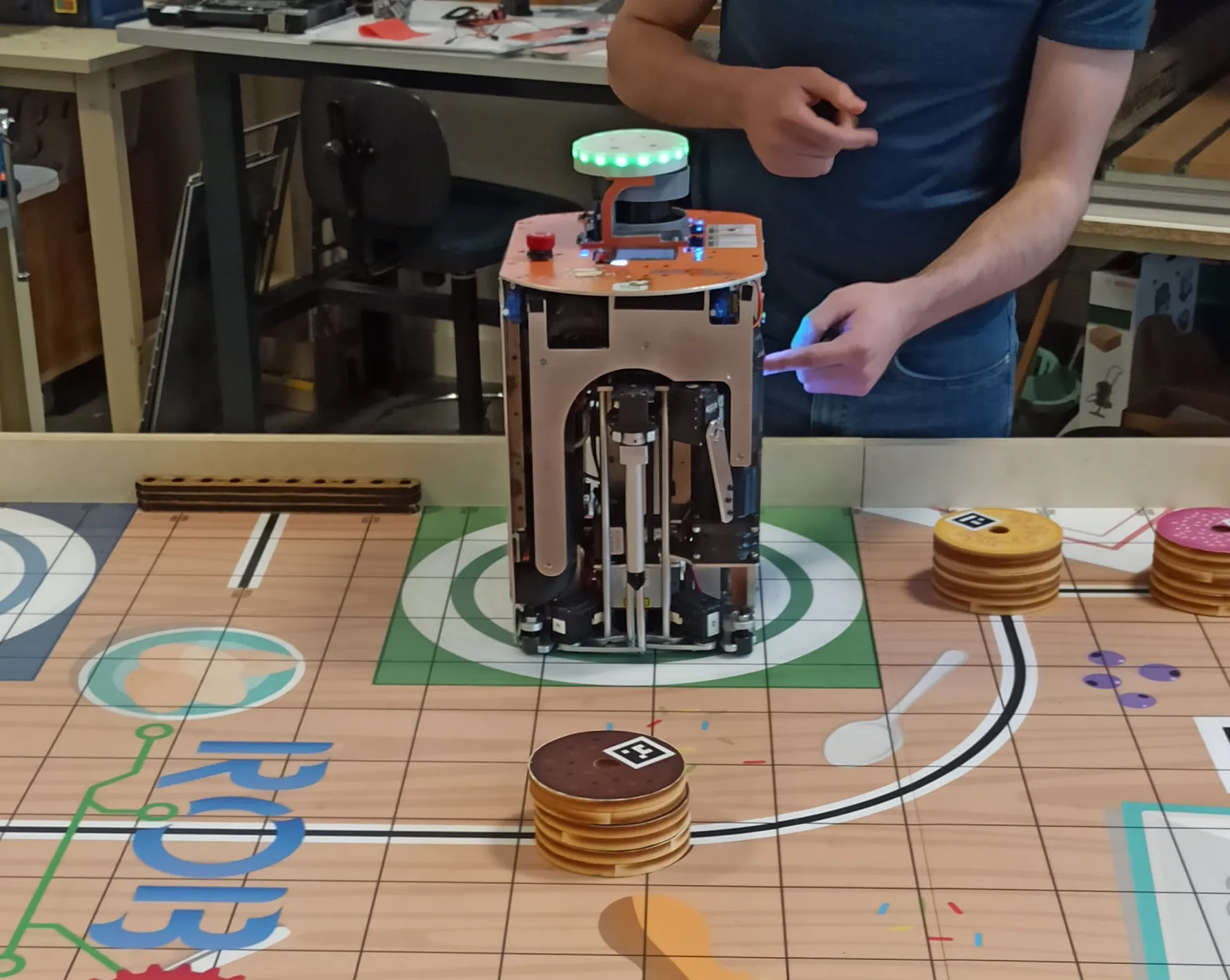 Banana et Split, les robots de la saison 2022-2023